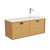 Half Moon Vanity 1200mm Right Offset Double Drawer Include Top