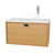 Half Moon Vanity 900mm Right Offset Single Drawer Include Top