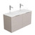 Kylo Vanity 1200mm Double Basin Double Drawer & Hidden Drawers Include Top