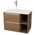 Lume Vanity 750mm Centre Basin Double Drawer Right Shelf Include Top