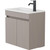 Mini Vanity 560mm Integrated Basin Left Hand Door Include Matte White Top
