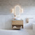 Sola Front Lit LED Mirror 450mm Pill One Touch On/Off/ Dimmable With Demister