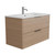Vexa Vanity 900mm Centre Integrated Basin Double Drawer Include Matte White Top