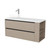 Zeon Vanity 1200mm Left Offset Double Drawer Right Shelf Include Top