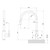 Vivid MKII Sink Mixer Pull Out 240mm Gooseneck Brushed Carbon