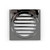 Tile Grate Square 100mm 316SS Stainless Steel
