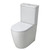 Heiko Comfort Toilet Suite Wall Faced Turboflow P - Pan
