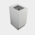 Modern Laundry Base Kit 450 1 Drawer White Kordura Top With Petite Stainless Steel Sink Custom Colour