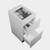 Modern Laundry Base Kit 450 2 Drawers White Kordura Top With Petite Stainless Steel Sink Timber Veneer