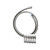 Spare Part Small Bore Metal Hose 1.5m Brushed Stainless Finish
