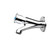 Commercial Time Flow Tap Wall Mounted Chrome 729151