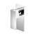 Celia Shower Mixer Rectangular Backplate Chrome