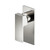Celia Shower Mixer Rectangular Backplate Brushed Nickel