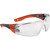 Rush+ 2.0 Safety Glasses Platinum Clear PC Lens