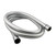 Shower Hose PVC 1500mm Wide Bore Matte Silver