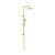 Dolce II Twin Shower Brushed Gold
