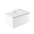 Fucina Vanity Wall 740 Motion E Stone Top 1 Drawer Dezigna White Gloss