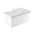 Fucina Vanity Wall 900 White E Stone Top 1 Drawer Dezigna White Gloss