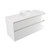 Fucina Vanity Wall 1200 Motion E Stone Top 2 Drawer Dezigna White Gloss
