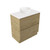 Fucina Vanity Floor 740 Motion E Stone Top 2 Drawer French Oak Velvet