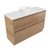 Fucina Vanity Floor 1200 White E Stone Top 2 Drawer Southern Oak Timberland