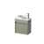 Mode Vanity 22 Benchtop 400 1 Door Wall Right Hinged Door Atmoss Carrara Benchtop Joy Basin Brussels Panel