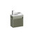 Mode Vanity 22 Benchtop 400 1 Door Wall Left Hinged Door Atmoss Carrara Benchtop Joy Basin Tasman Panel