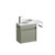 Mode Vanity 22 Benchtop 550 1 Door Wall Left Hinged Door Atmoss Calacatta Benchtop Joy Basin Brussels Panel