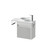 Mode Vanity 22 Benchtop 550 1 Door Wall Right Hinged Door White Bright White Benchtop Joy Basin Tasman Panel