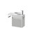 Mode Vanity 22 Benchtop 550 1 Door Wall Right Hinged Door White Calacatta Benchtop Joy Basin Tasman Panel