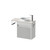 Mode Vanity 22 Benchtop 550 1 Door Wall Right Hinged Door White Sugar Cream Benchtop Joy Basin Tasman Panel