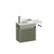 Mode Vanity 22 Benchtop 550 1 Door Wall Left Hinged Door Atmoss Sugar Cream Benchtop Joy Basin Tasman Panel