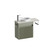 Mode Vanity 22 Benchtop 550 1 Door Wall Left Hinged Door Atmoss Grey Travertine Benchtop Joy Basin Tasman Panel