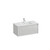 Mode Vanity 46 Console 900 1 Drawer Wall White Rubik Gloss Basin Brussels Panel
