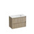Mode Vanity 46 Console 900 2 Drawer Maxi Wall Baroque Cleo Matte Basin Brussels Panel