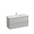 Mode Vanity 46 Console 1200 Single Bowl 2 Drawer Maxi Wall Pistachio Cleo Gloss Basin Brussels Panel