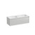 Mode Vanity 46 Console 1200 Double Bowl 1 Drawer Wall White Cleo Matte Basin Brussels Panel