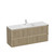 Mode Vanity 46 Console 1500 Single Bowl 4 Drawer Maxi Wall Ranfurly Oak Cleo Gloss Basin Tasman Panel