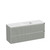 Mode Vanity 46 Console 1500 Single Bowl 4 Drawer Maxi Wall Pistachio Cleo Matte Basin Tasman Panel