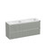 Mode Vanity 46 Console 1500 Double Bowl 4 Drawer Maxi Wall Pistachio Cleo Matte Basin Tasman Panel