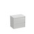 Mode Vanity 50 Benchtop 750 2 Drawer Maxi Wall White Calacatta Benchtop Brussels Panel