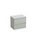 Mode Vanity 50 Benchtop 750 2 Drawer Maxi Wall Pistachio Carrara Benchtop Brussels Panel