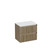 Mode Vanity 50 Benchtop 750 2 Drawer Maxi Wall Baroque Bright White Benchtop Tasman Panel