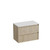 Mode Vanity 50 Benchtop 900 2 Drawer Maxi Wall Ranfurly Oak Carrara Benchtop Brussels Panel