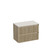 Mode Vanity 50 Benchtop 900 2 Drawer Maxi Wall Ranfurly Oak Sugar Cream Benchtop Tasman Panel