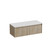 Mode Vanity 50 Benchtop 1200 Single Bowl 1 Drawer Wall Baroque Carrara Benchtop Brussels Panel