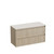 Mode Vanity 50 Benchtop 1200 Single Bowl 2 Drawer Maxi Wall Ranfurly Oak Sugar Cream Benchtop Brussels Panel