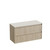 Mode Vanity 50 Benchtop 1200 Single Bowl 2 Drawer Maxi Wall Ranfurly Oak Alabaster Benchtop Brussels Panel