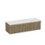 Mode Vanity 50 Benchtop 1500 Single Bowl 2 Drawer Wall Baroque Calacatta Benchtop Tasman Panel
