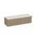 Mode Vanity 50 Benchtop 1500 Single Bowl 2 Drawer Wall Ranfurly Oak Sugar Cream Benchtop Tasman Panel